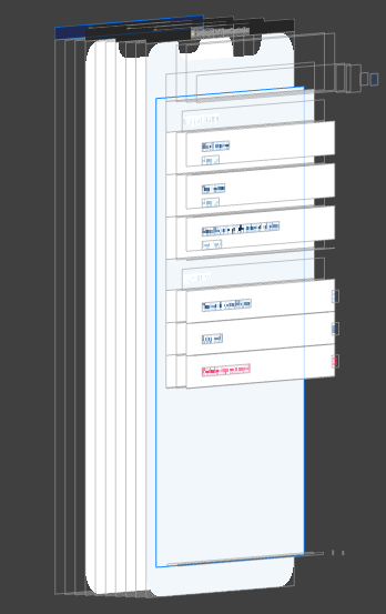 An example of a view hierarchy
