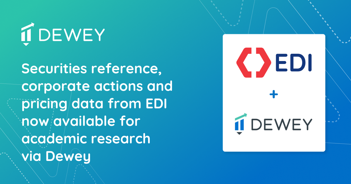 Exchange Data International (EDI) for academics