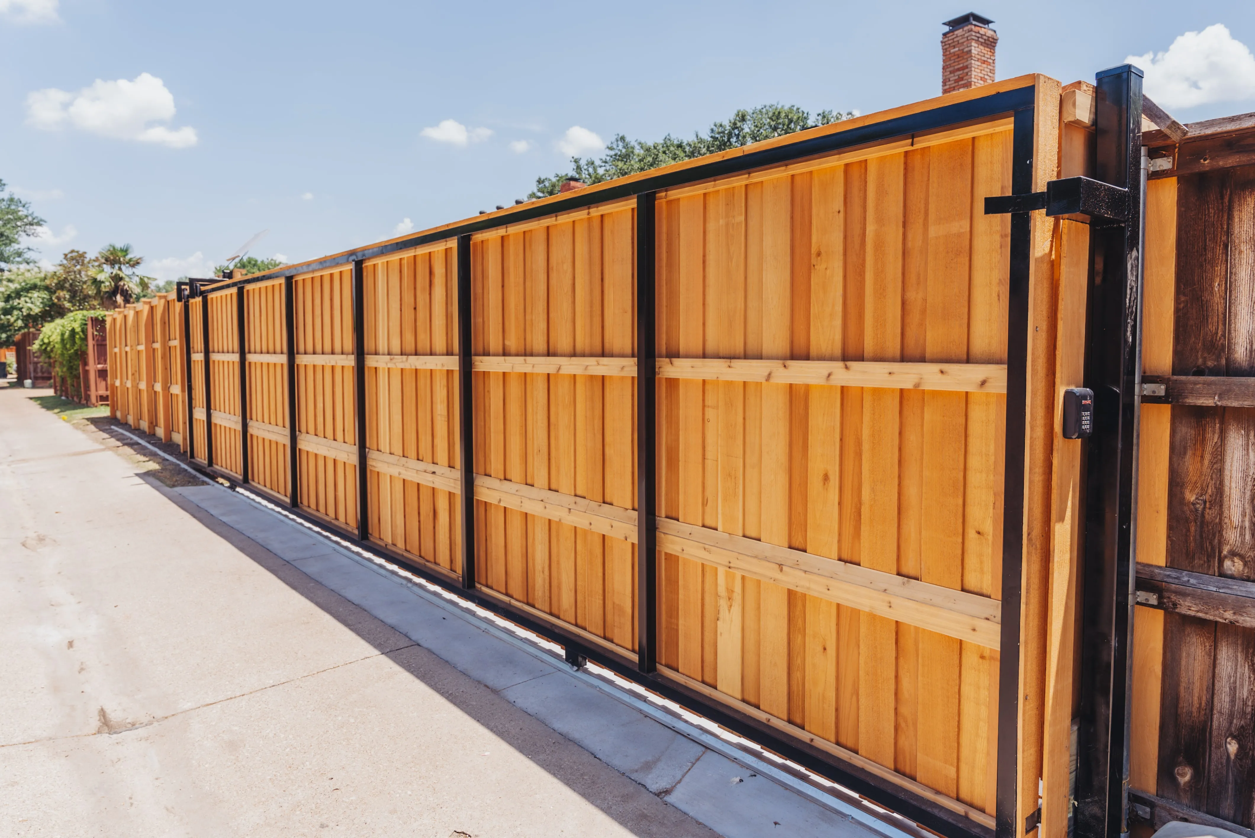 Automatic Sliding Gate Installation & Repair DallasFort Worth