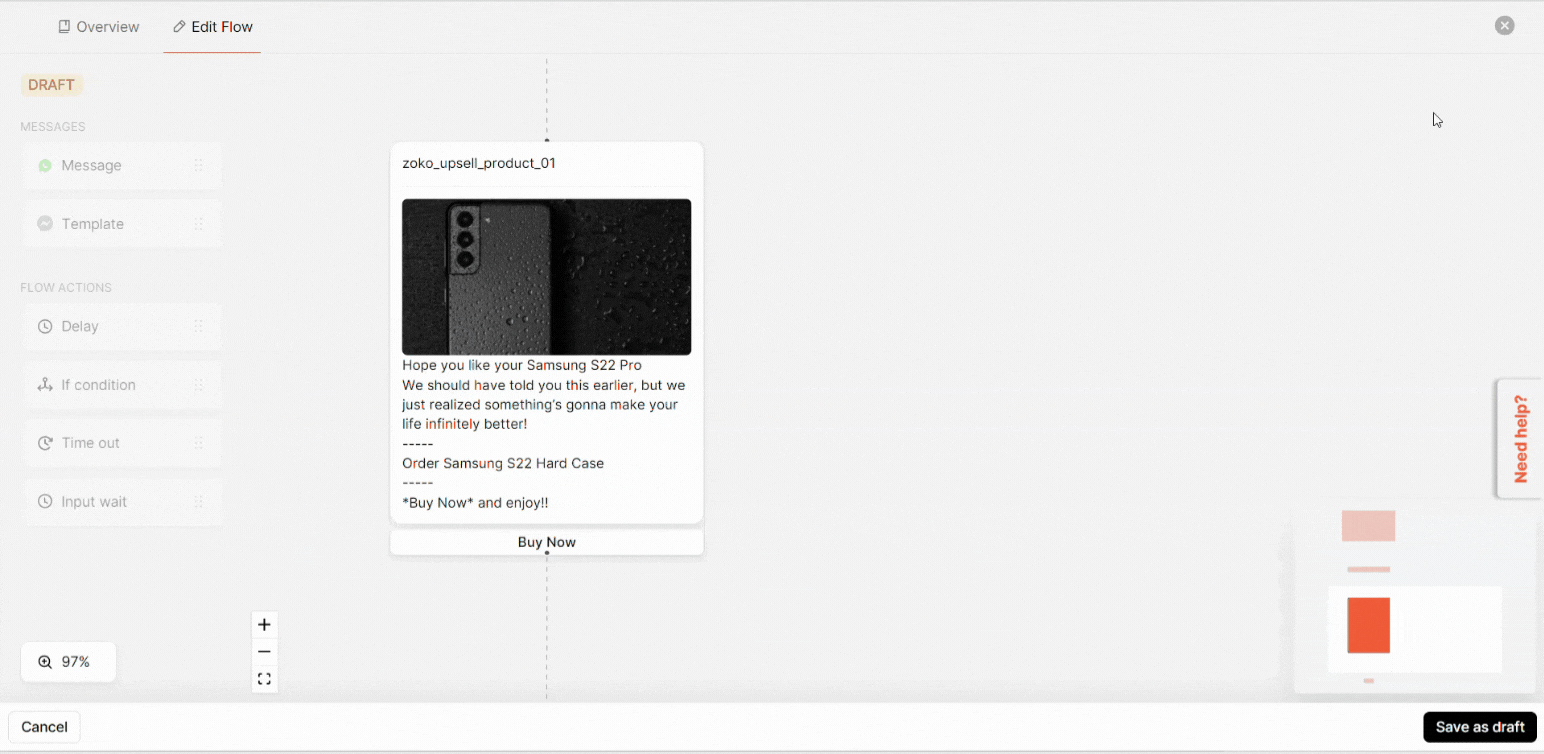 Close the Flow editor