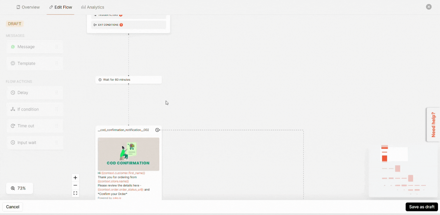 delay time and input time