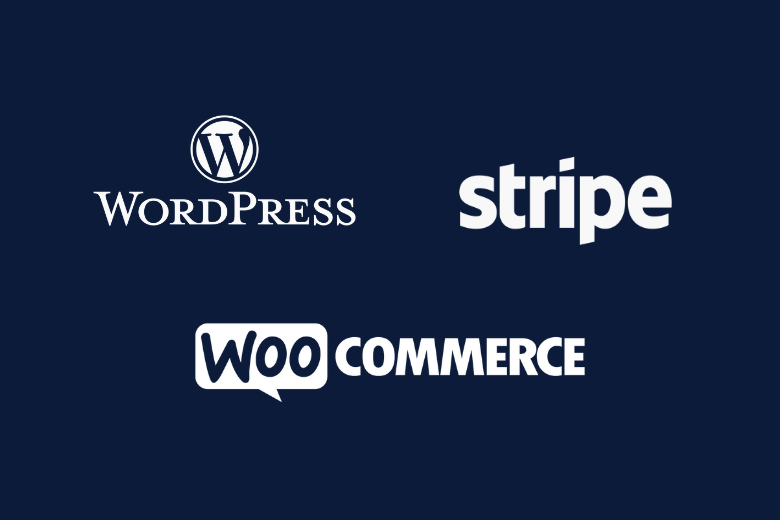 BCIS tech stack logos: Wordpress, WooCommerce, Stripe