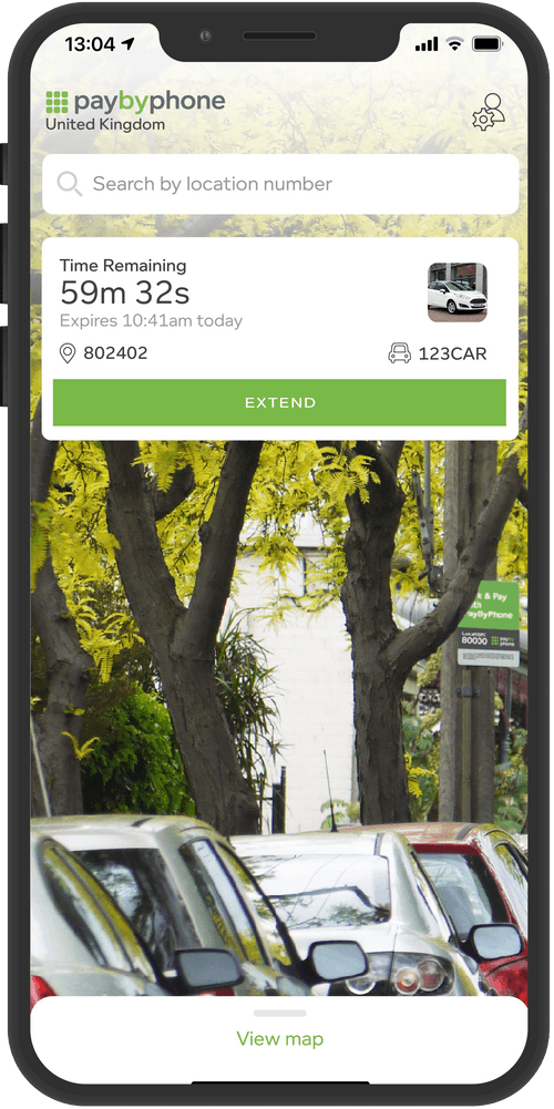 Park in Leeds City Council PayByPhone