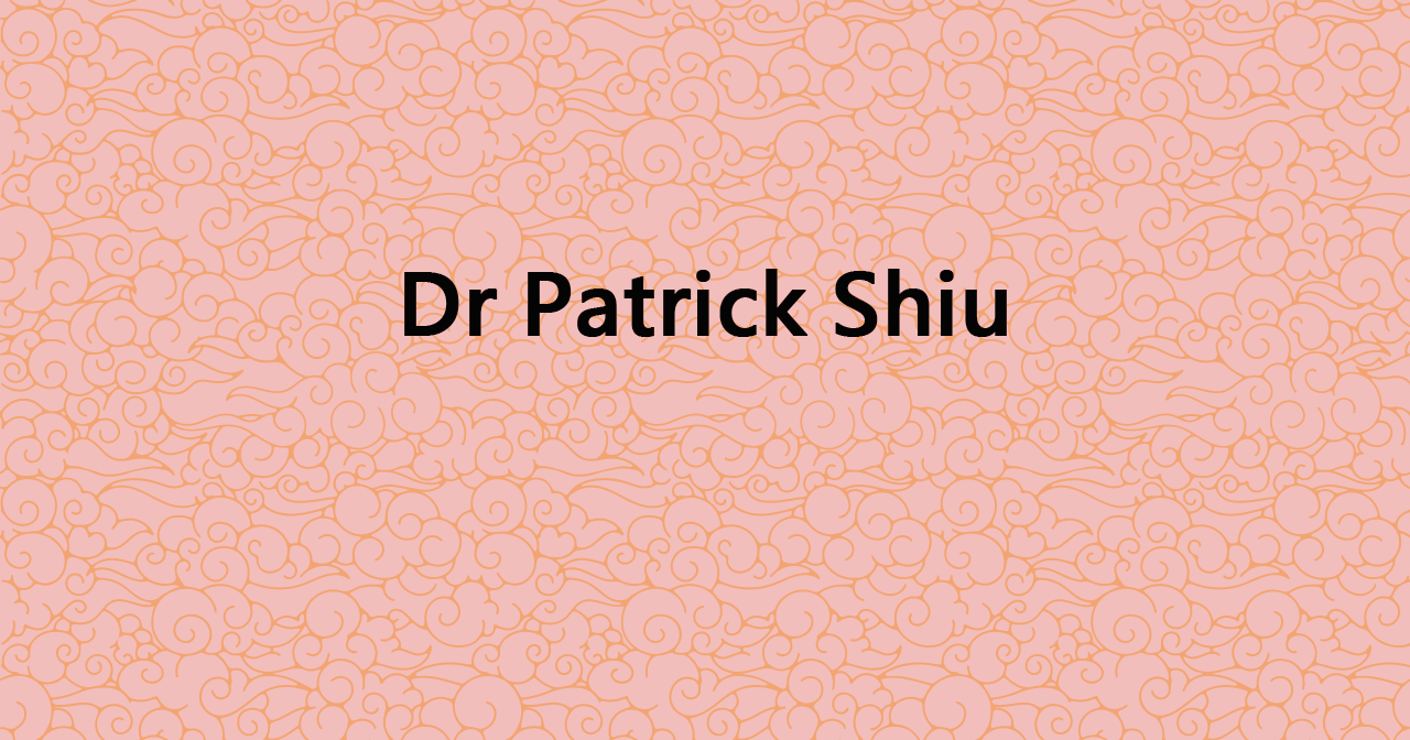 Dr Patrick Shiu