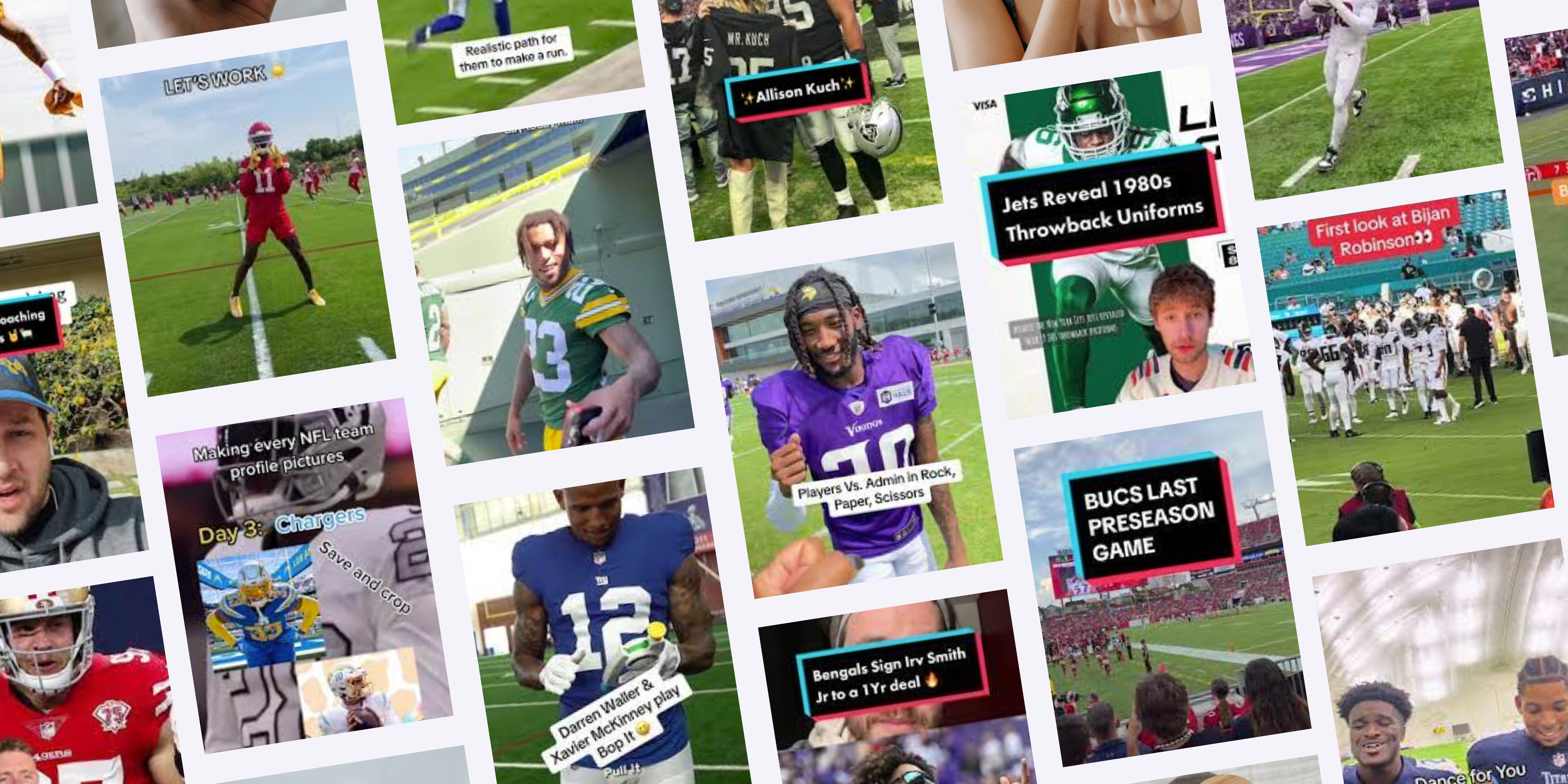 Which NFL team dominates TikTok? Our unofficial ranking from worst to best