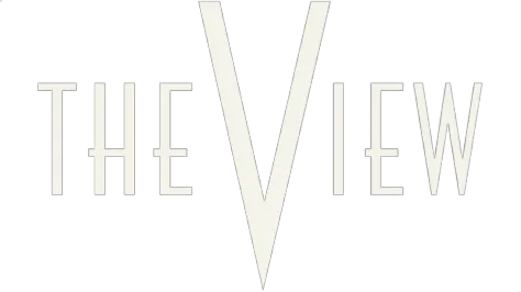 The View White Logo