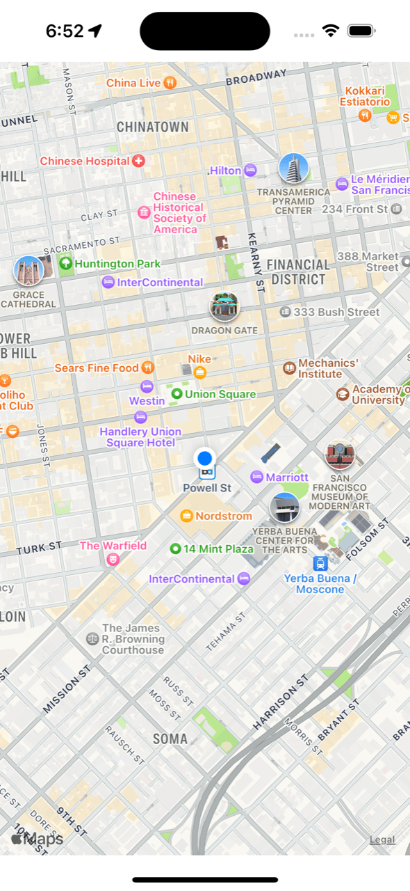 Creating a Map with MapKit in SwiftUI 3