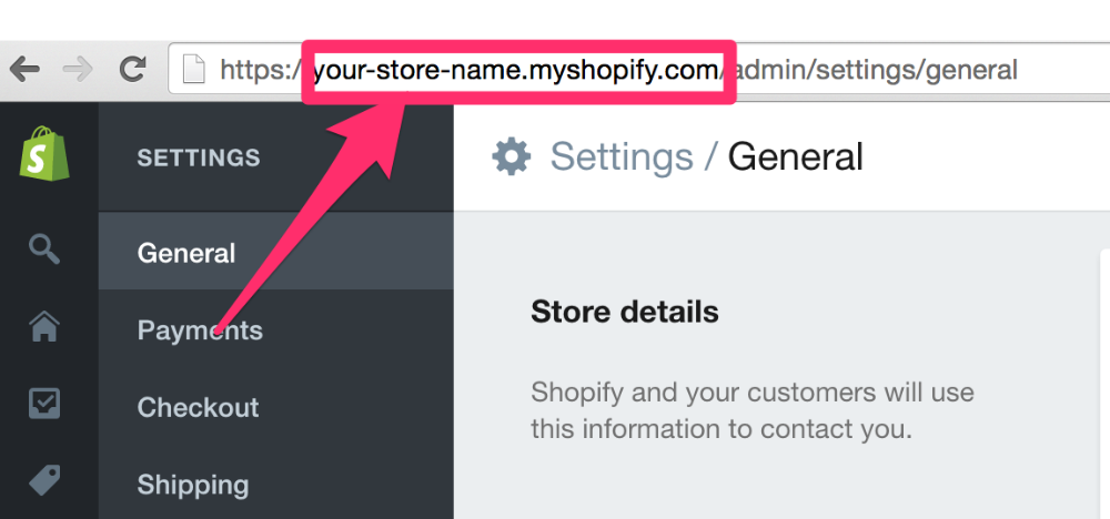 How Do I Find My Shopify Storefront Address? | Craftybase MRP