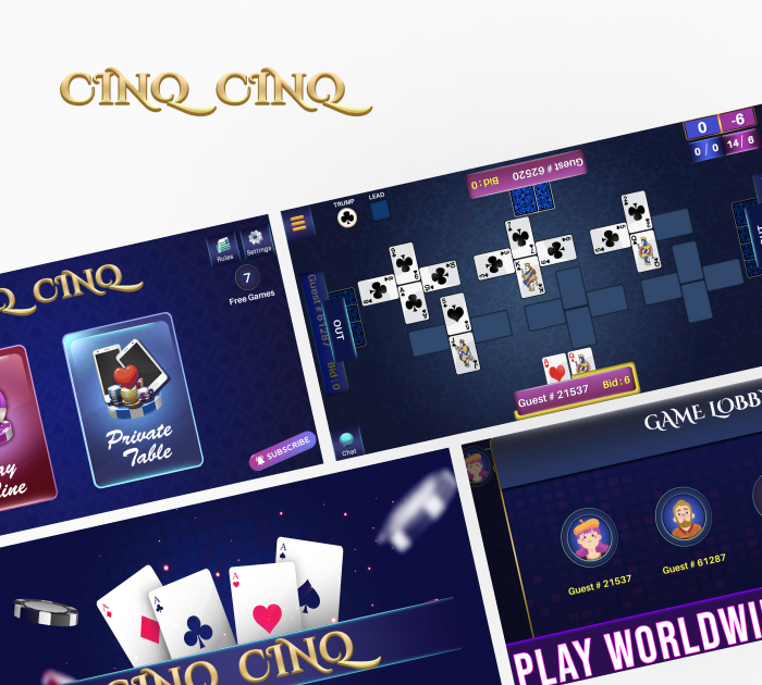 Custom Card Game Application