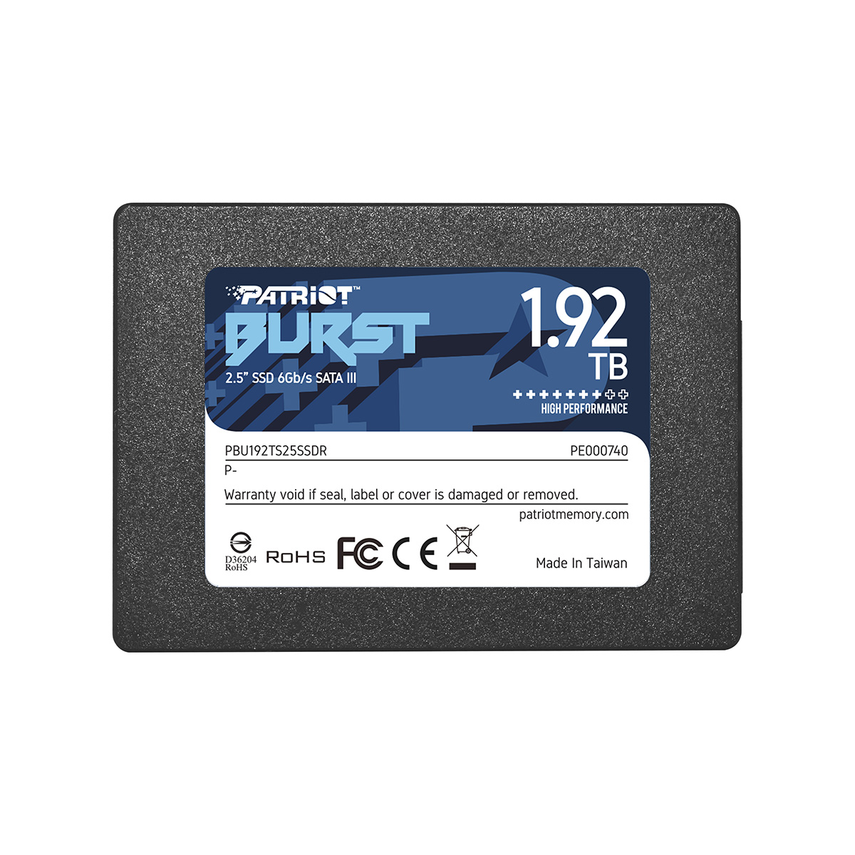 Patriot Burst Solid State Drive ( SSD ) Box | Patriot Memory
