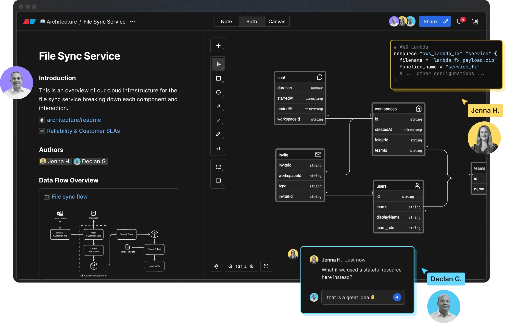 Eraser: Architecture Diagrams