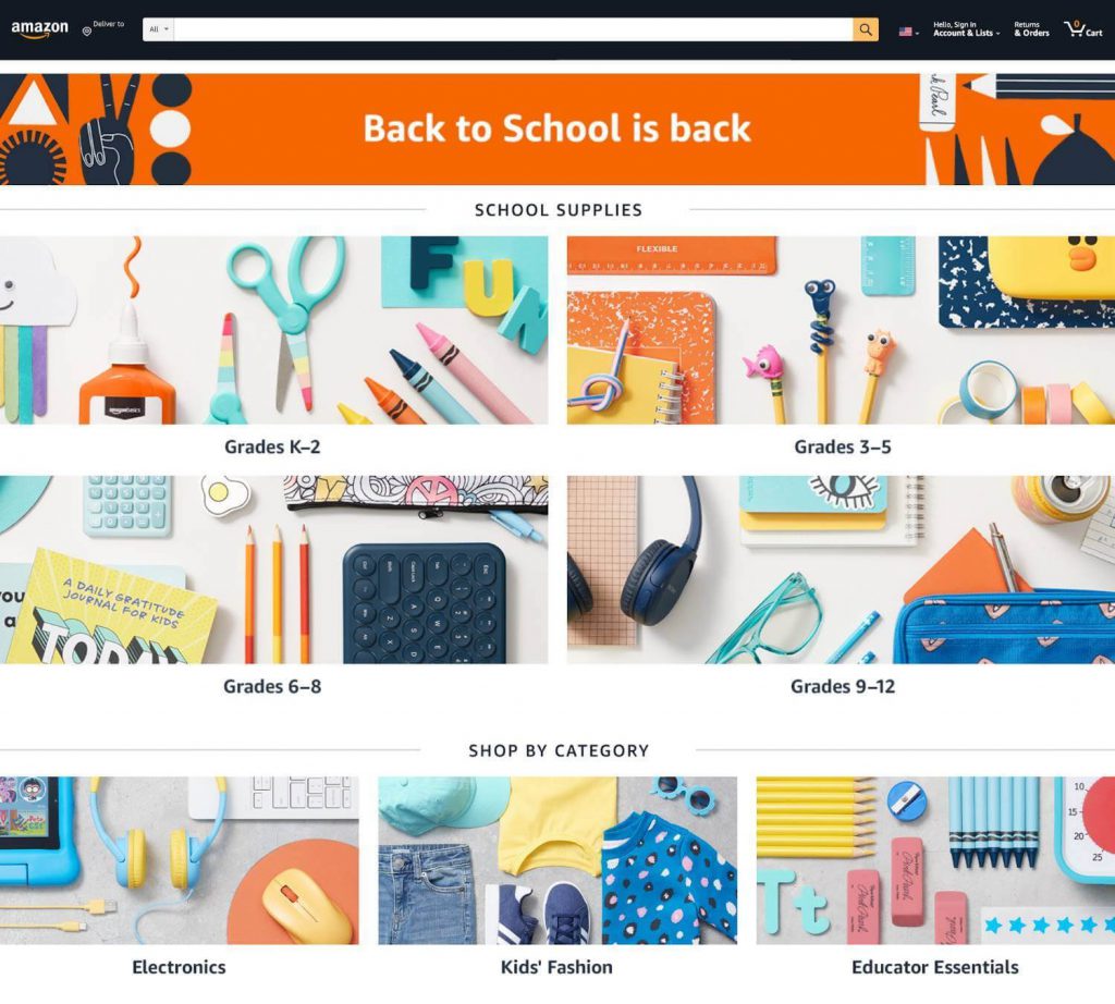 Back to School Shopping