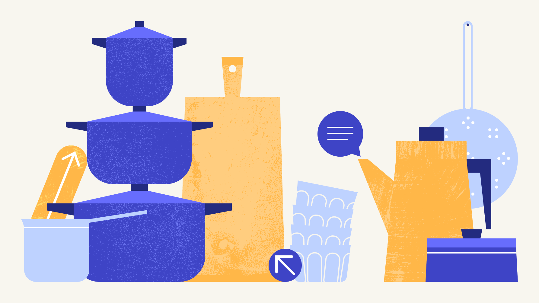 Upscale Kitchenware Trending Up