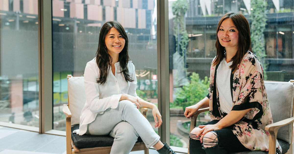 MoreGoodDays founders Neala Fulia and Helena Ngo