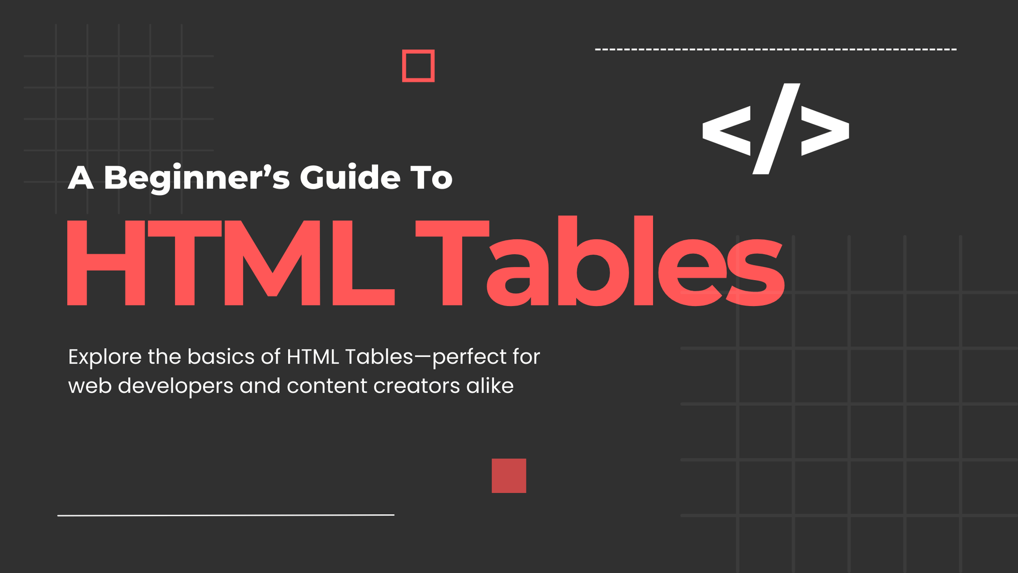 HTML Table Generator — Build and Style Tables image.