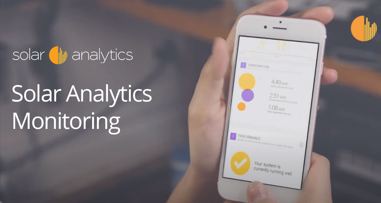 Solar Analytics monitoring