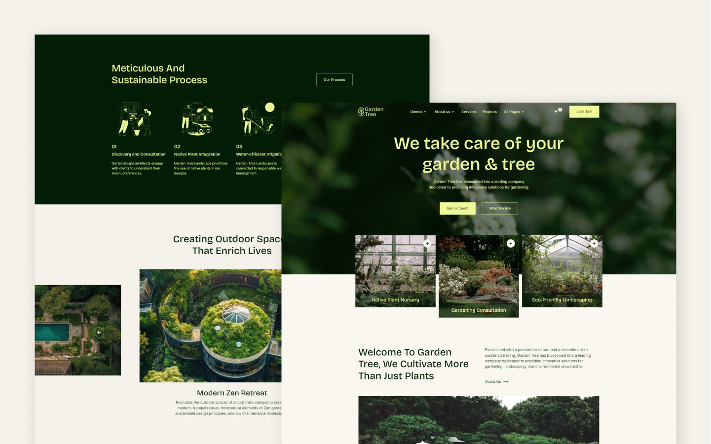 Garden Tree - Landscaping and Gardening Website Template