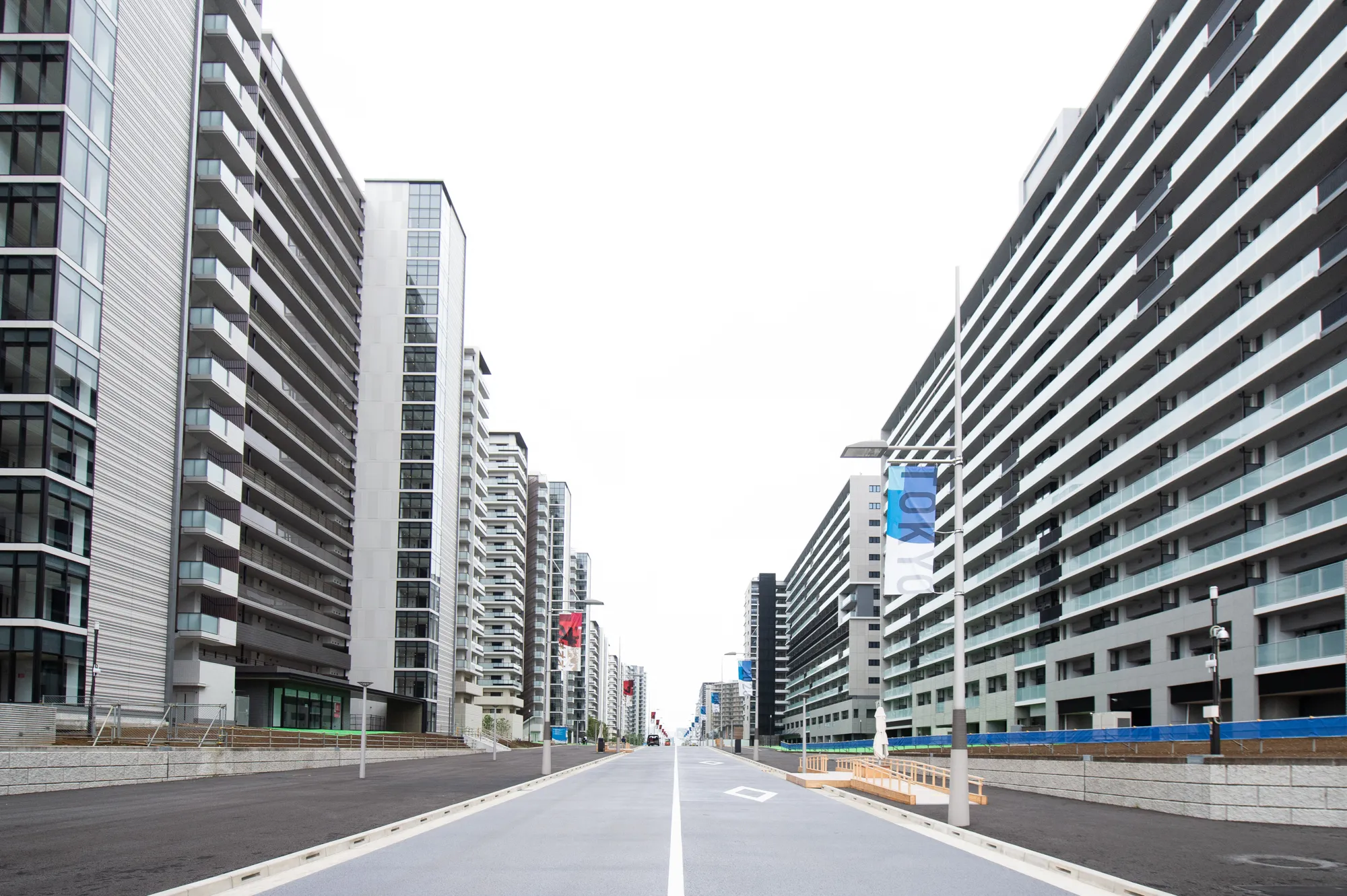 写真作品：東京2020オリンピック・パラリンピックの選手村（選手村・東京都東京都中央区晴海）｜カメラマン派遣のdeltaphoto