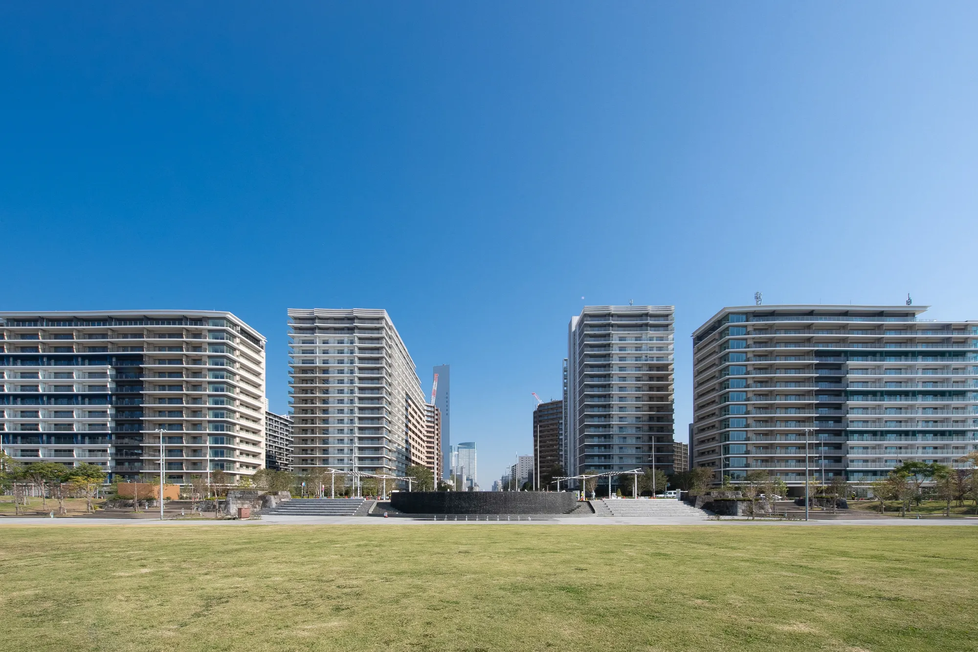 写真作品：晴海フラッグ（晴海フラッグ・東京都中央区晴海）｜カメラマン派遣のdeltaphoto