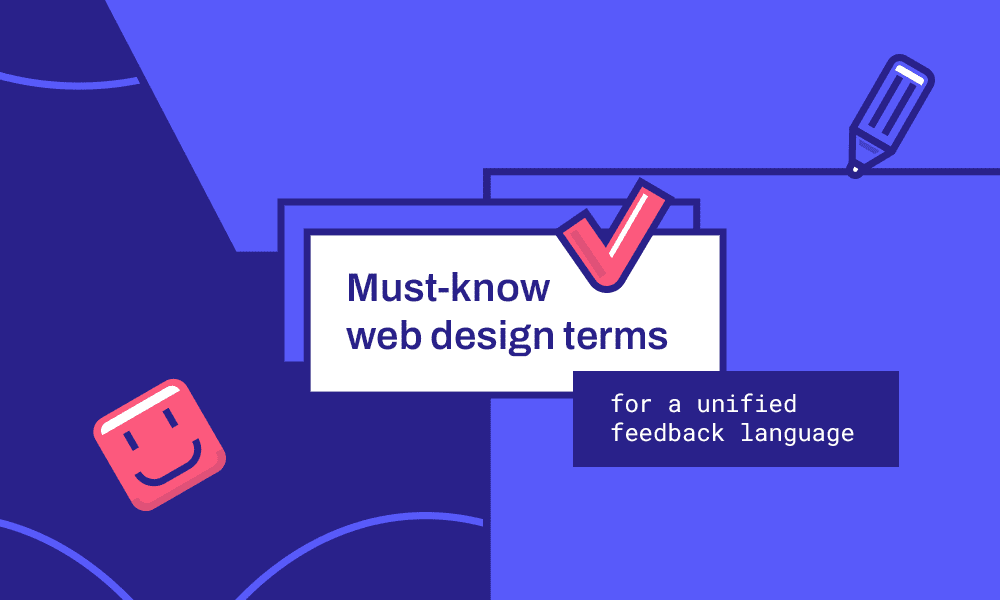 Must-know web design terms for a unified language of creative feedback - by Punchlist