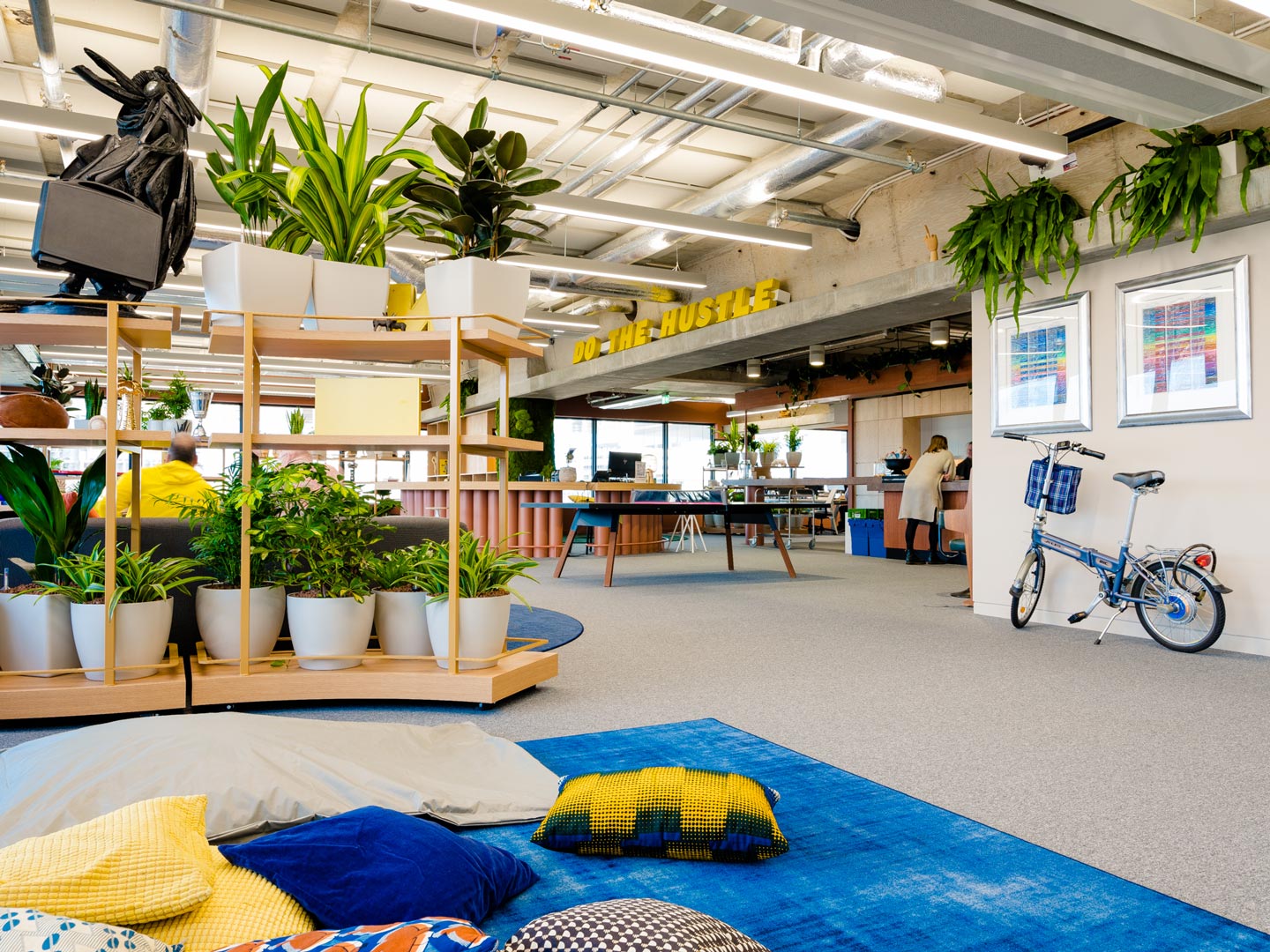 Teamwork interiors project The Social Hub