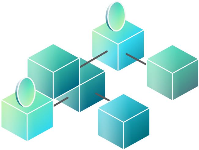 Decentralized icon
