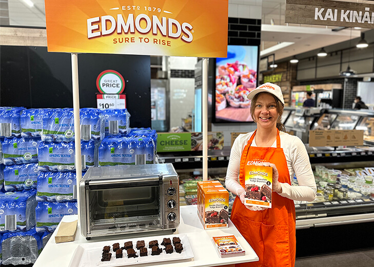 Edmonds Double Chocolate Fudge Brownies Orbit Marketing New Zealand