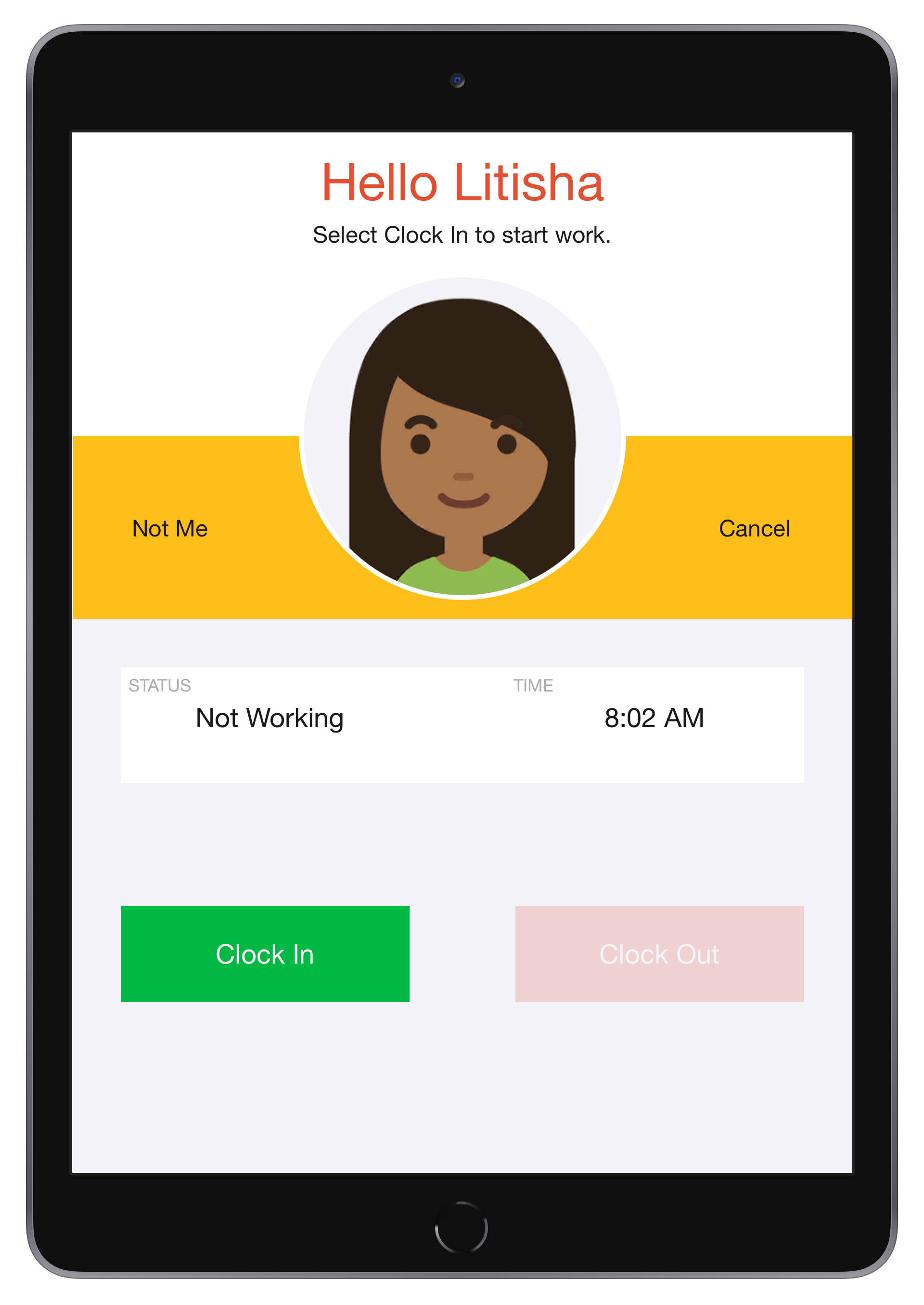 Employees and Visitors who to Clock Out