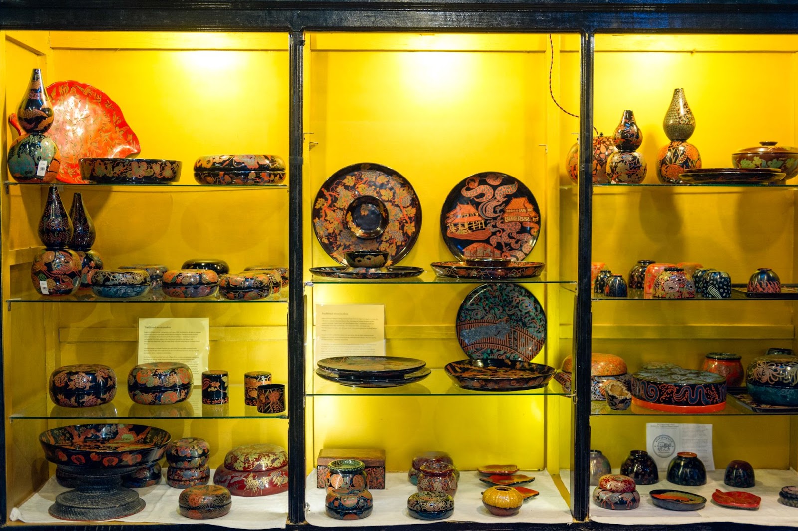 Lacquerware Shop in Bagan