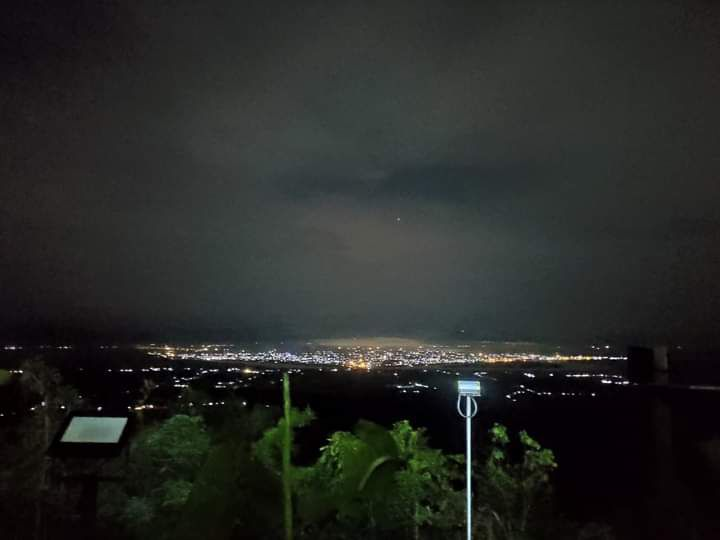 Night View of Dawei City from Taung Moe Taung Mountain (Photo Credit: Ohnmar Soe)