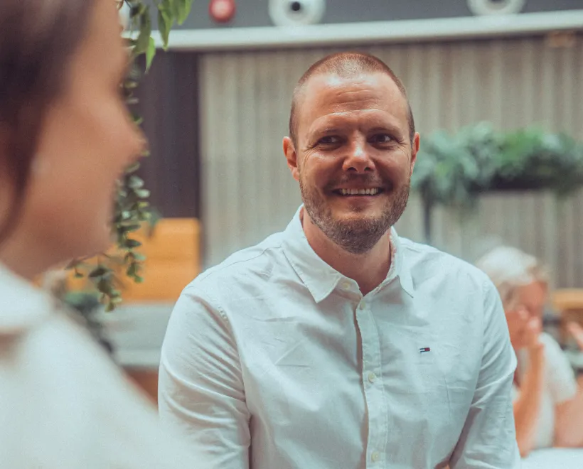 Lars Erik, Chief Marketing og Sales officer i Axdata