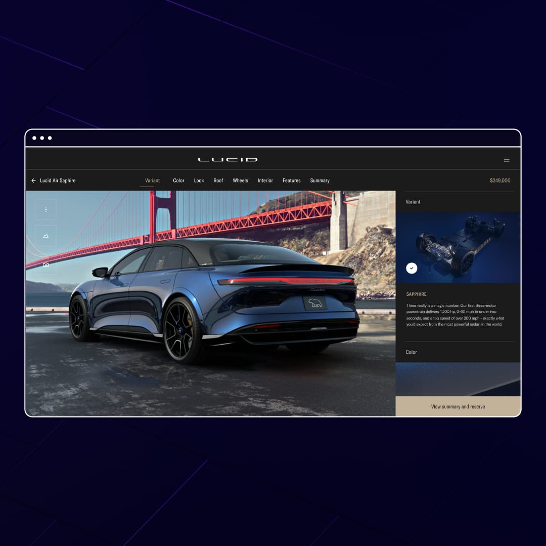 ZeroLight | The 3D Product Visualisation Platform
