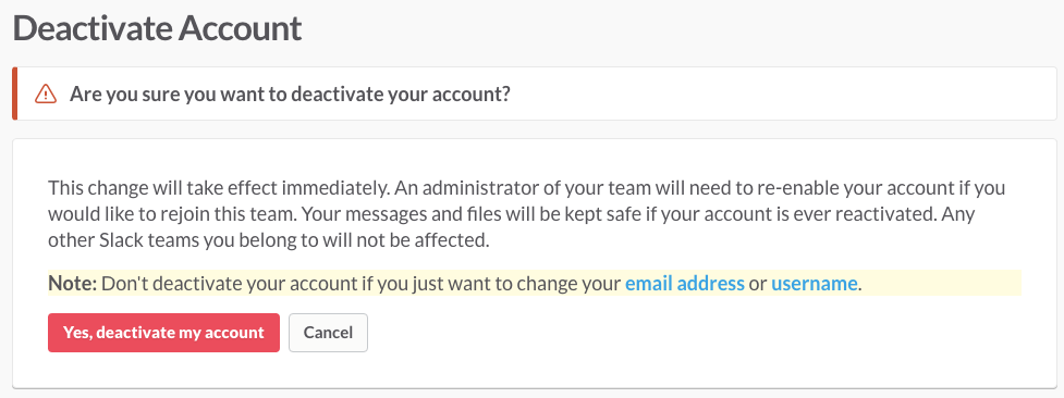 delete slack 4