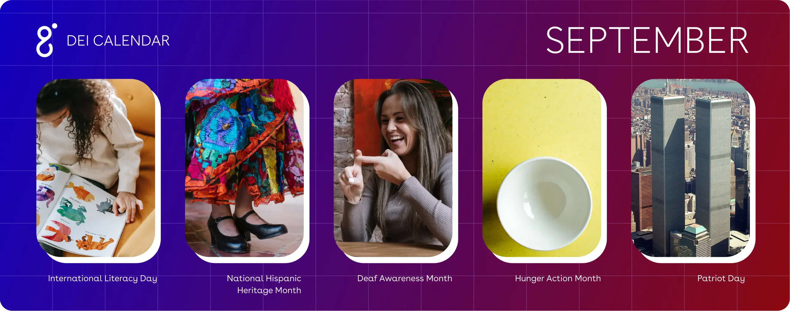 September Diversity Month Calendar 2023