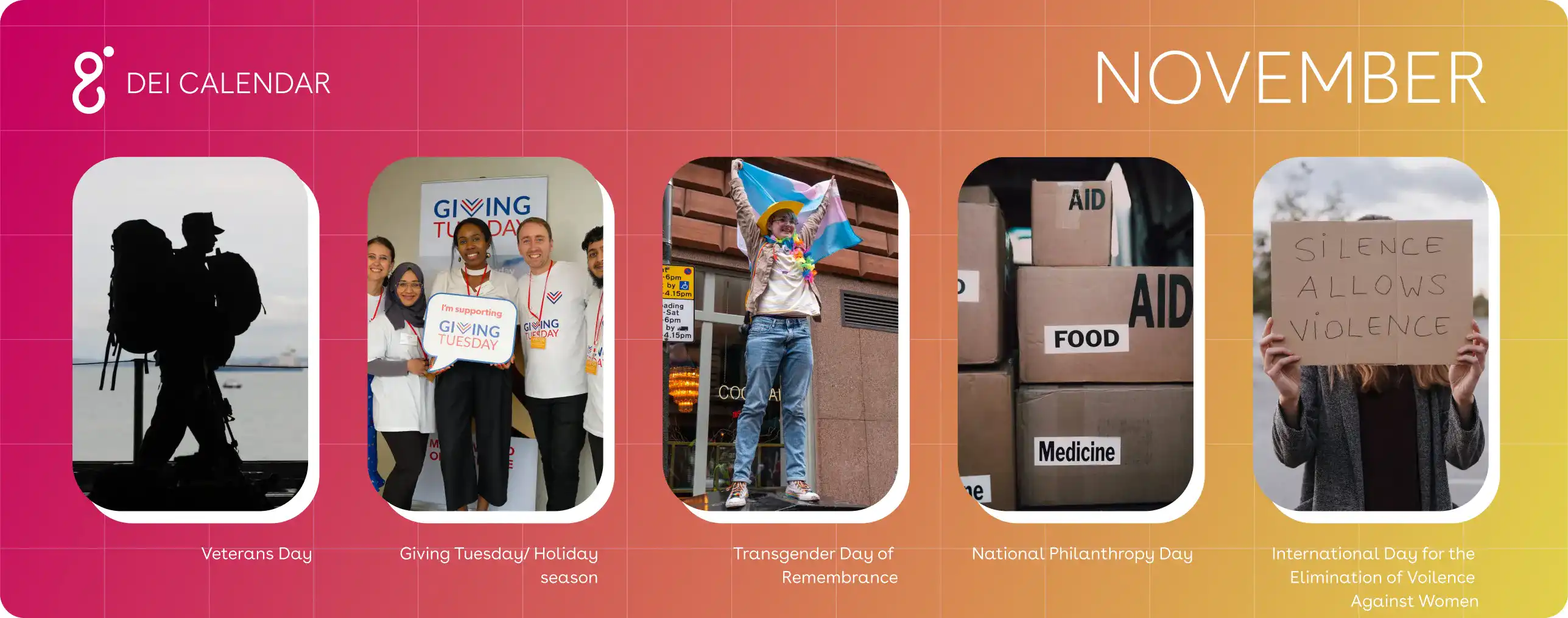 November Diversity Calendar 2023