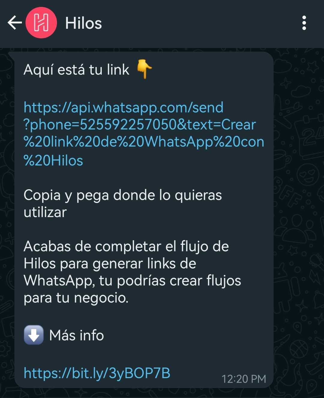 Crear De Links De Whatsapp Gratis - Hilos