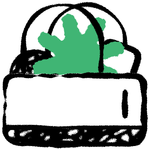 An illustrated shopping bag representing sales teams