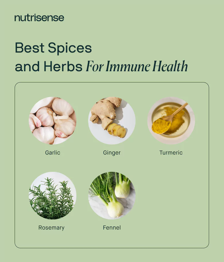 spices and herbs for immune health