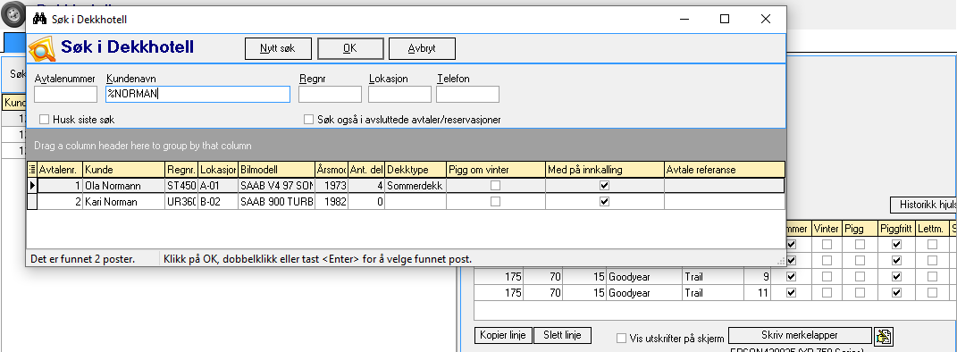 Søk etter dekkhotell