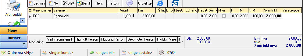 Faktura til privatperson