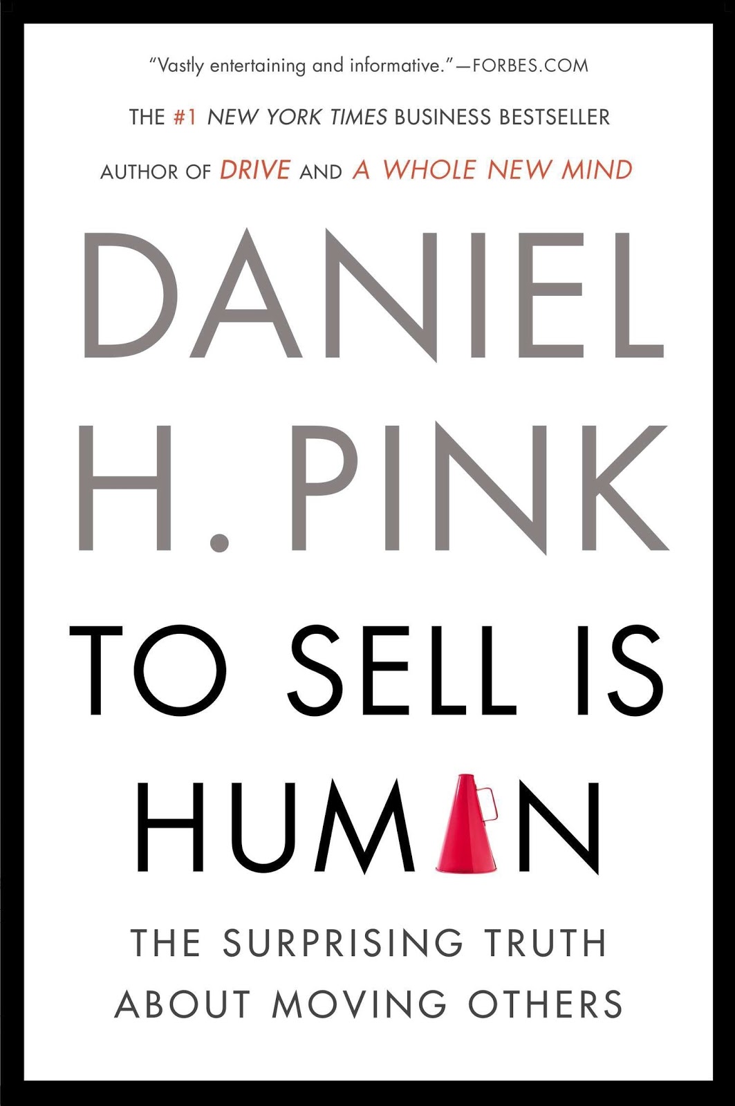 Front page of To Sell is Human