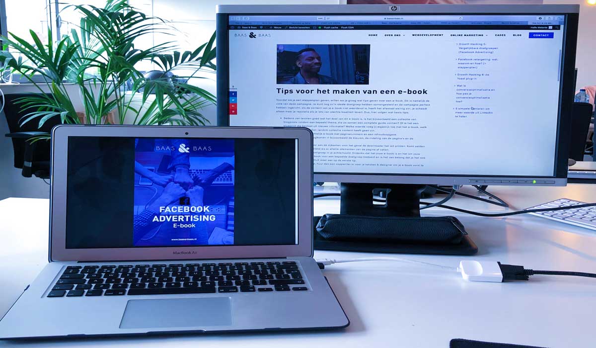 Hoe kun je via een e-book op Facebook nieuwe klanten binnenhalen