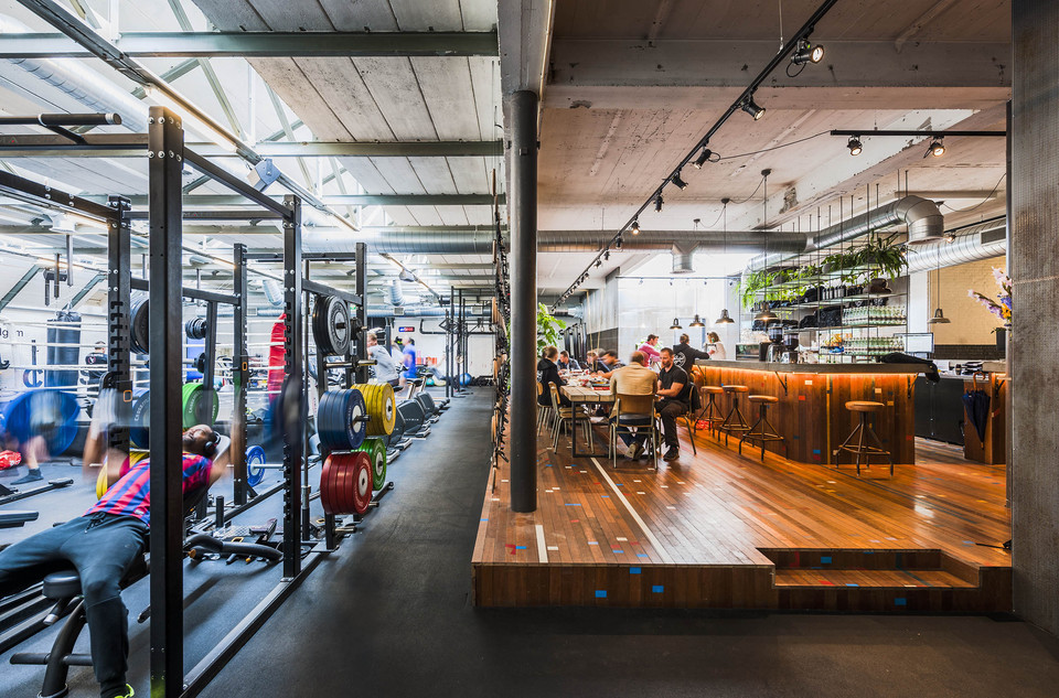 Vondelgym interieurfoto