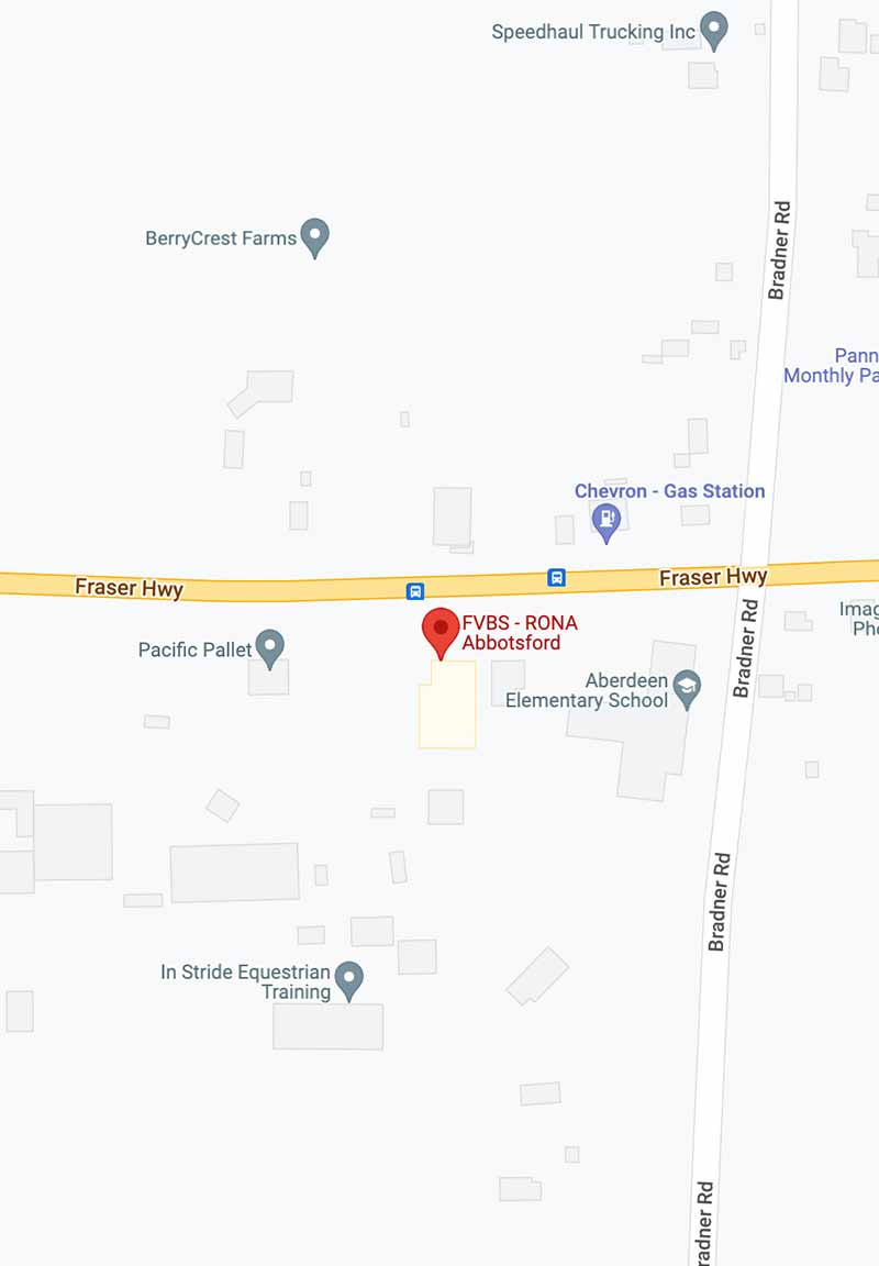 Abbotsford RONA Fraser Valley Building Supplies Hardware Store