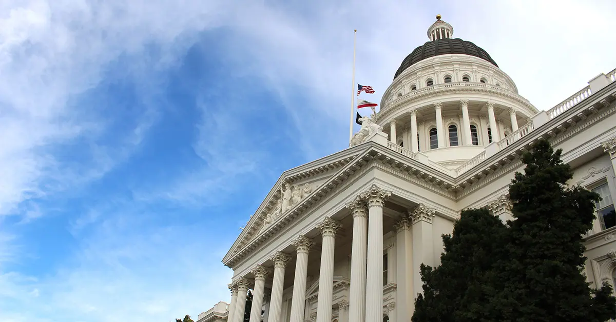 California State Capitol Building.