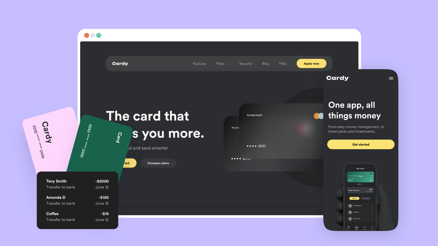 Cardy payment service