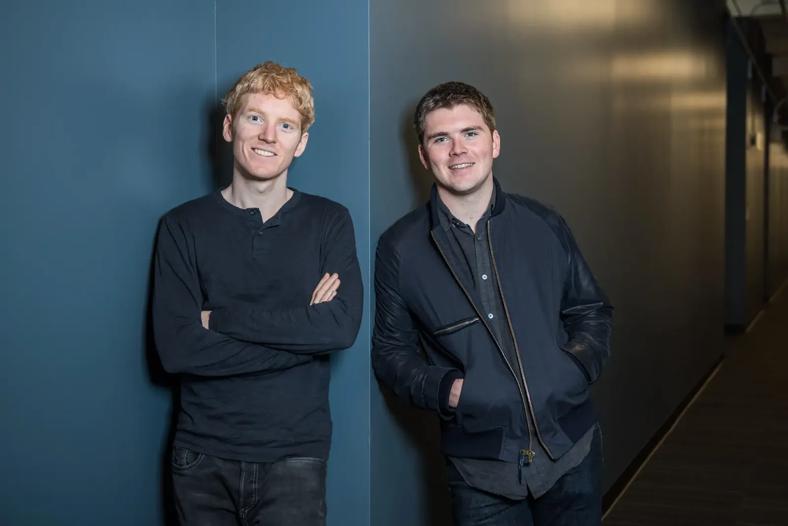 Stripe fintech startup founders