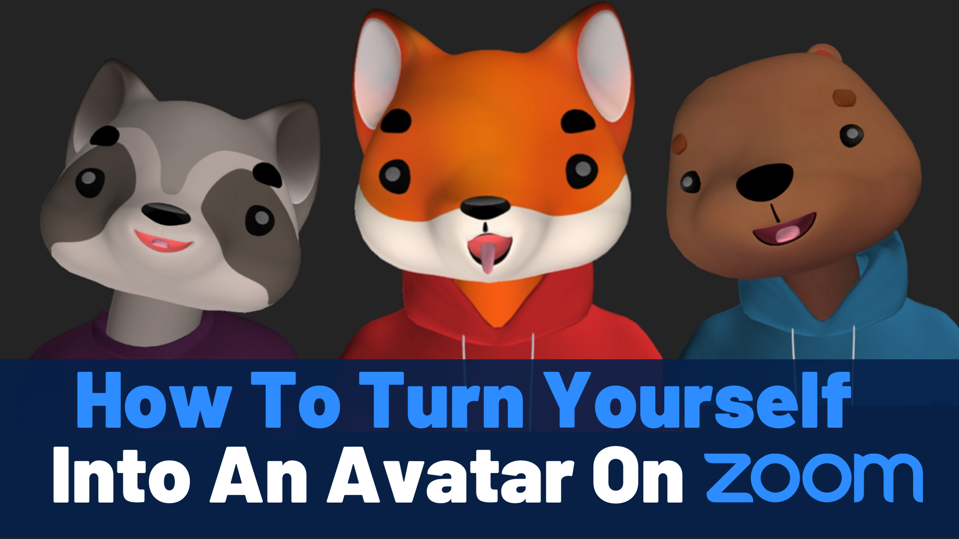 How To Turn Yourself Into An Avatar On Zoom