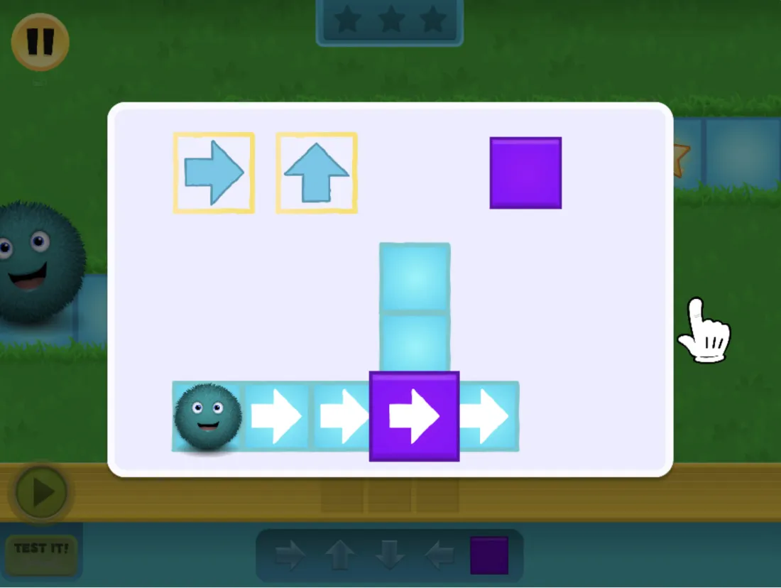 Kodable Basics game screenshot