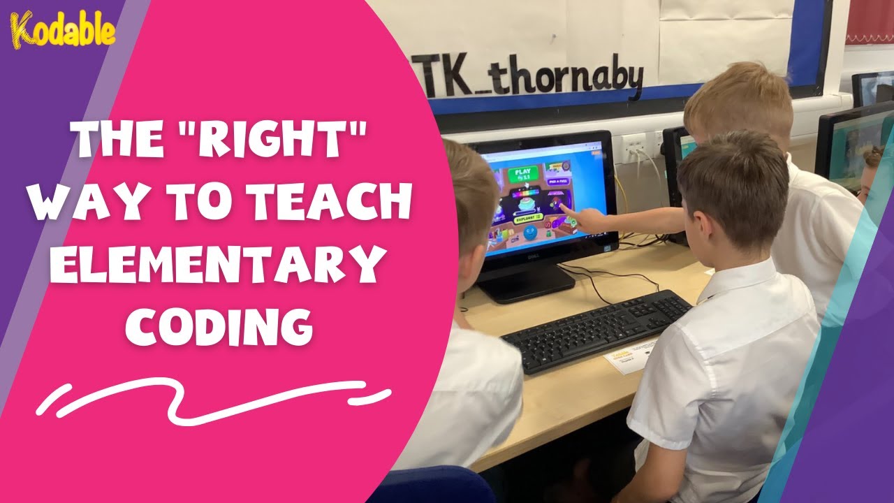 How to Teach Coding the “Right” Way | Teacher Training | Kodable